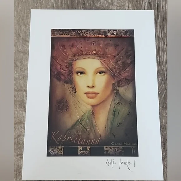 Csaba Markus 12”x9” Print - Kapricianna art - Picture 2 of 6